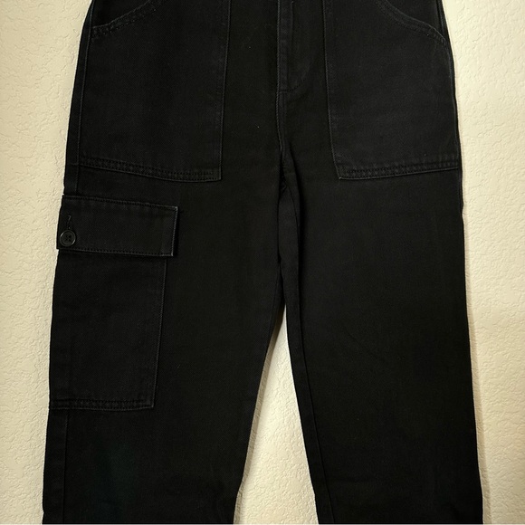 Reformation Gia Cargo Pants 25 High Rise Organic Tencel - Picture 11 of 12